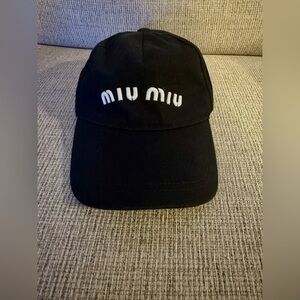 Miu Miu cap with ribbon